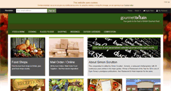Desktop Screenshot of gourmetbritain.com