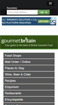 Mobile Screenshot of gourmetbritain.com